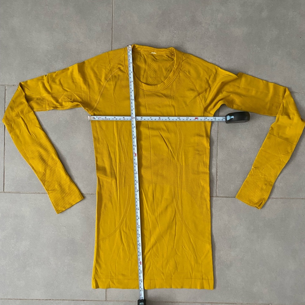 Lululemon Swiftly Tech Honeycomb Colored Long Sleeve Top - Picture 4 of 5